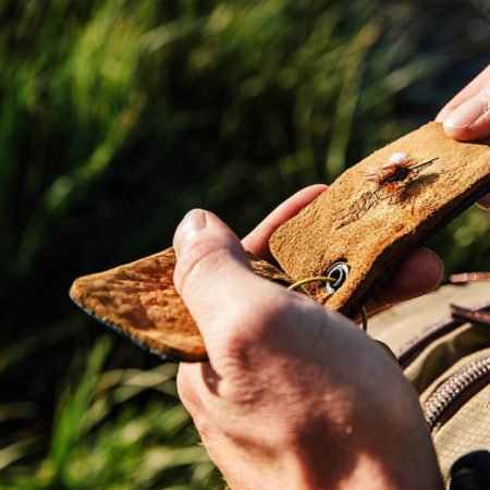 Alternative view of Loon Amadou Patch