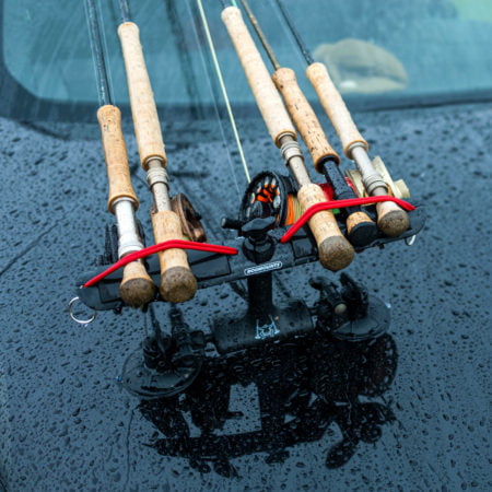 Alternative view of Sumo Suction Mount Rod Carrier
