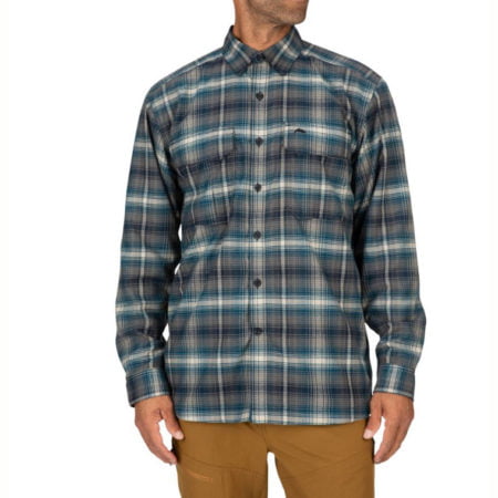 Alternative view of Simms Coldweather Shirt Atlantis Steel Plaid