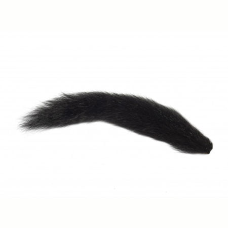 Veniard Fox Squirrel Tail dyed Black