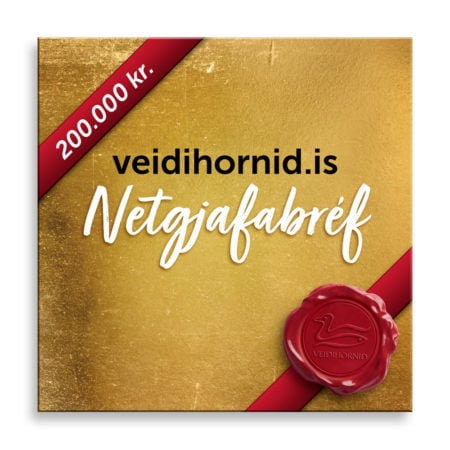 Netgjafabréf – 200.000 kr.