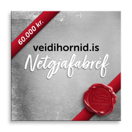 Netgjafabréf – 60.000 kr.