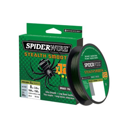 SpiderWire Stealth® Smooth 12 Braid – Moss Green
