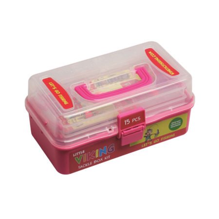 Alternative view of Kinetic Little Viking Tackle Box – Fuchsia