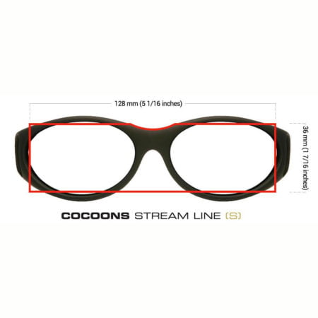 Alternative view of Cocoons Polarized Fitover Glasses
