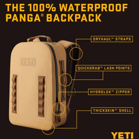 YETI Panga Submersible Backpack Tan - Image 5