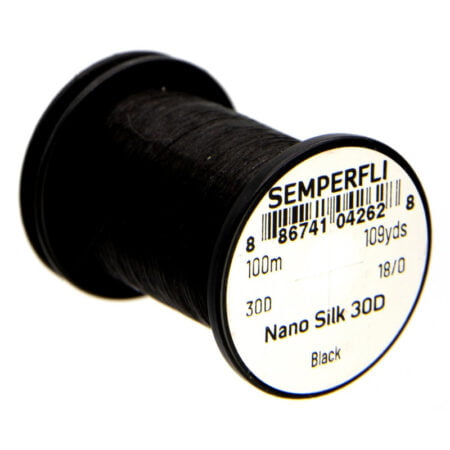 Semperfli Nano Silk 30D 18/0 - Black
