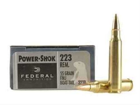 Alternative view of Federal 223 Rem 55gr. FMJ