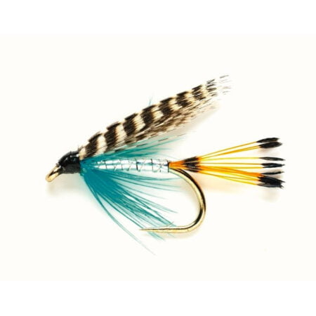 Teal Blue and Silver