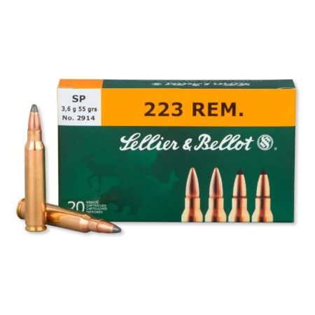 S&B 223 Rem 55gr. SP