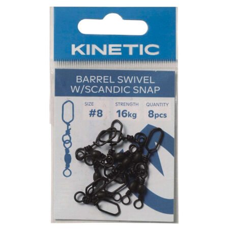 Alternative view of Kinetic Barrel Swivel Black