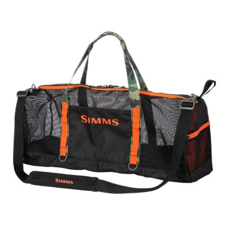 Simms Challenger Mesh Duffel Black 60l