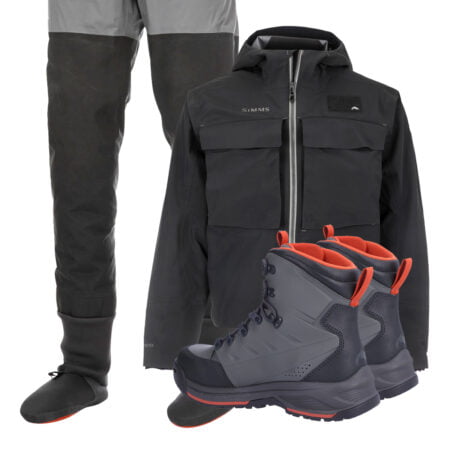 Alternative view of Simms Guide Classic vöðlupakki með jakka – Gúmmísóli