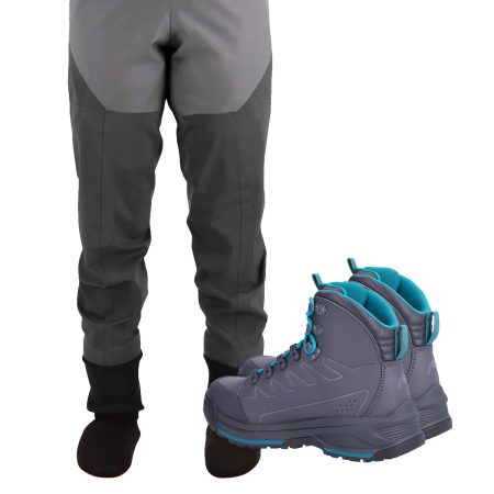 Alternative view of Simms Wms Freestone Stockingfoot vöðlupakki – Gúmmísóli