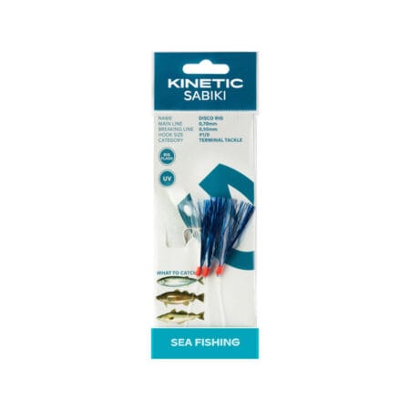 Kinetic Sabiki Disco - Blue/White