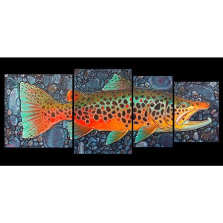 DeYoung 4 Panel Brown October 5/50