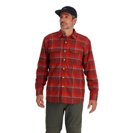 Alternative view of Simms Coldweather Shirt Cutty Red Asym Ombre