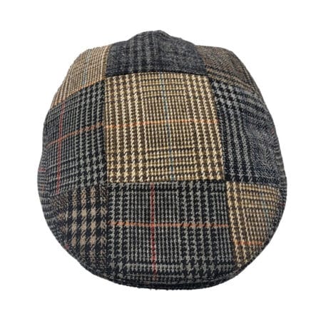 Alternative view of EA Tweed Patch Flat Cap