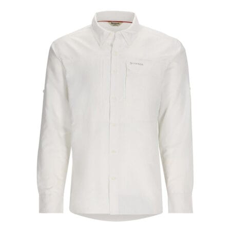 Simms Guide Shirt White