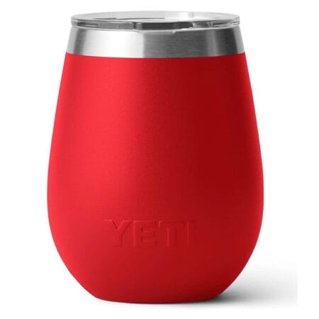 YETI Rambler Wine Tumbler Rescue Red