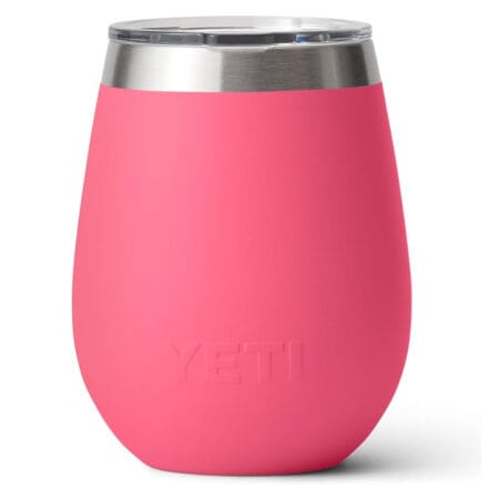 YETI Rambler Wine Tumbler 10oz Tropical Pink