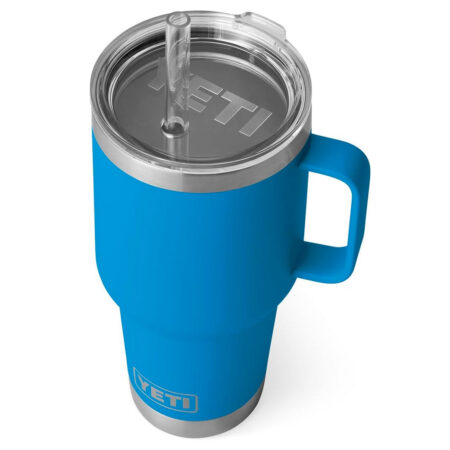 Alternative view of YETI Rambler Straw Mug 35oz Big Wave Blu