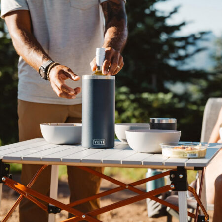 Alternative view of YETI Rambler Wine Chiller Rescue Red