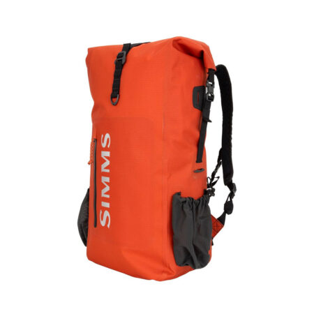 Simms Dry Creek Rolltop Backpack Orange