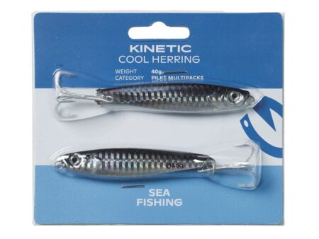 Kinetic Cool Herring 25 gr. 2 Pack - Black / Silver