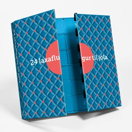 Alternative view of Jóladagatal 2025 - 24 laxaflugur