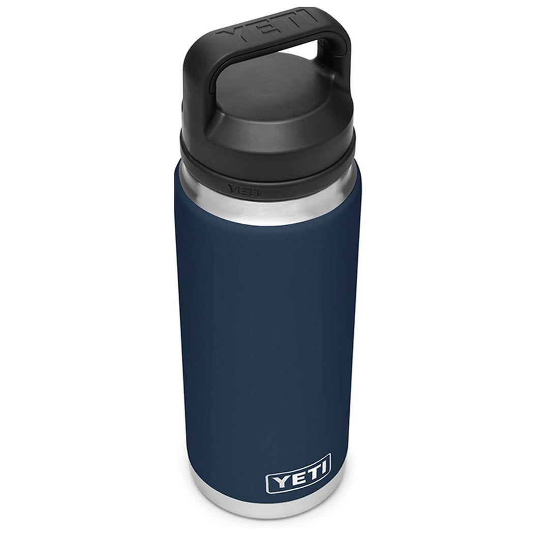 YETI Rambler Bottle Chug 18oz Navy - Image 2