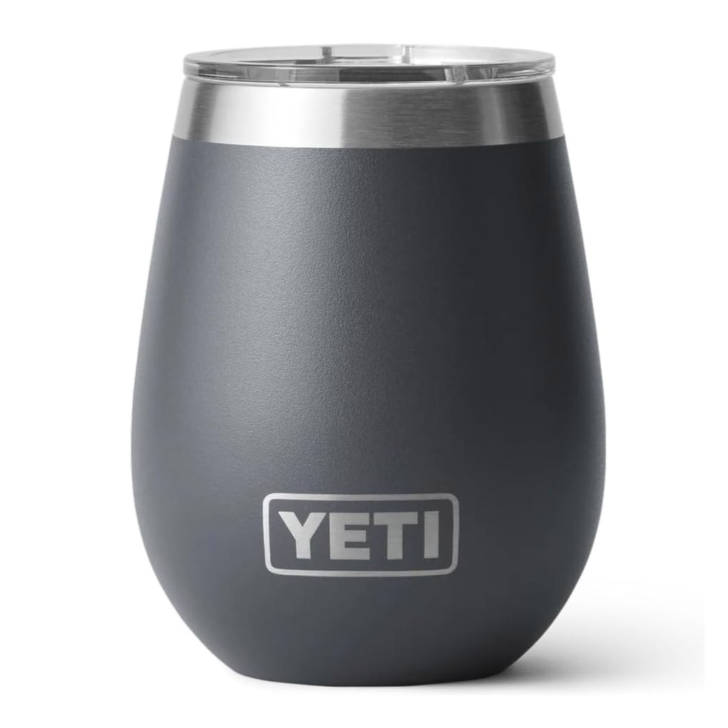 YETI Rambler Wine Tumbler 10oz Charcoal