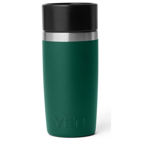YETI Rambler Travel Bottle 12oz Black Forest Green