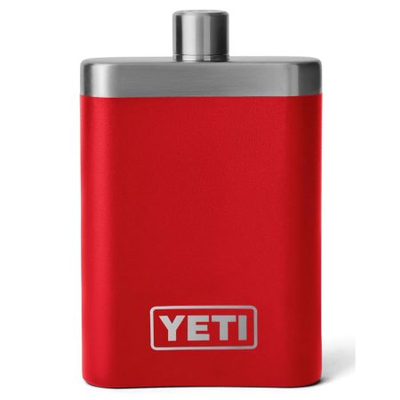 YETI Rambler Flask Rescue Red