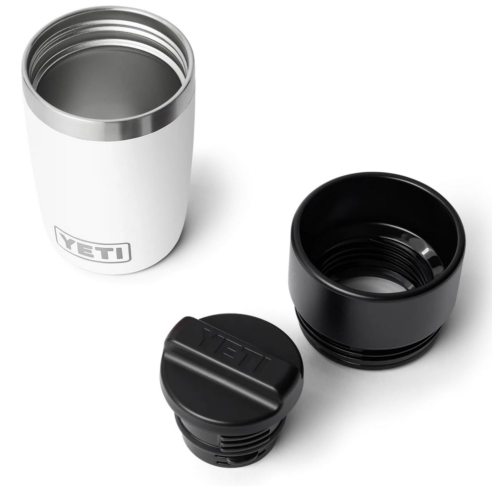 YETI Rambler Travel Bottle 8oz White - Image 4