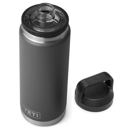 YETI Rambler Bottle Chug 26oz Charcoal
