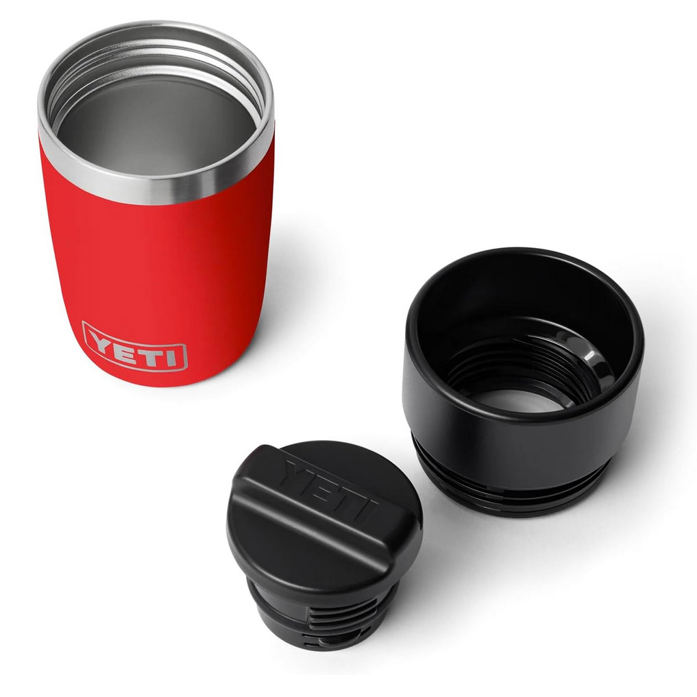 YETI Rambler Travel Bottle 8oz Rescue Red - Image 3
