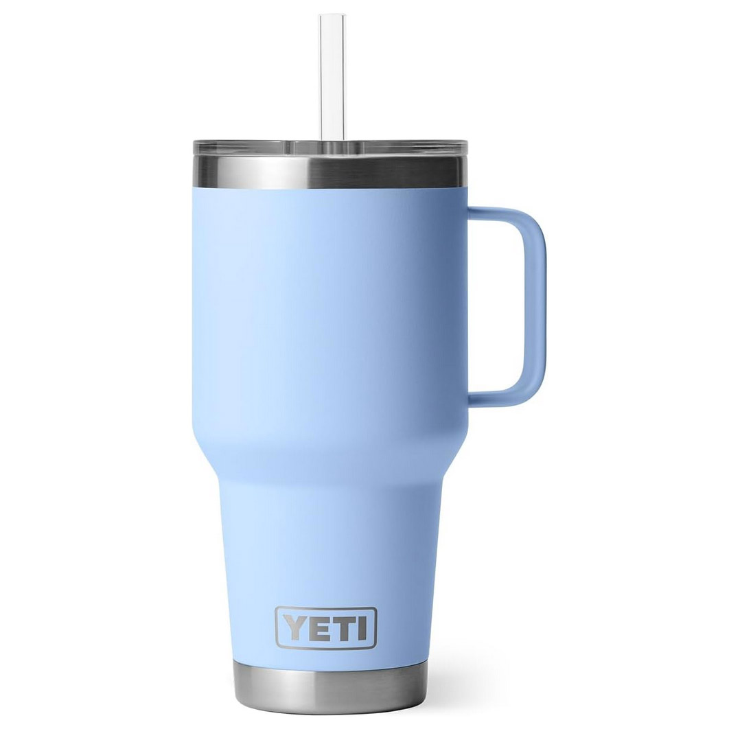 YETI Rambler Straw Mug 35oz Big Sky Blue