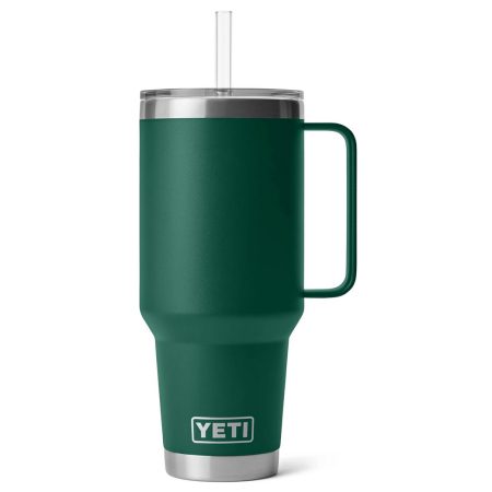 YETI Rambler Straw Mug 42 oz Black Forest
