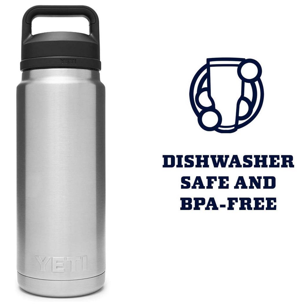 YETI Rambler Bottle Chug 26oz Stainless - Image 2