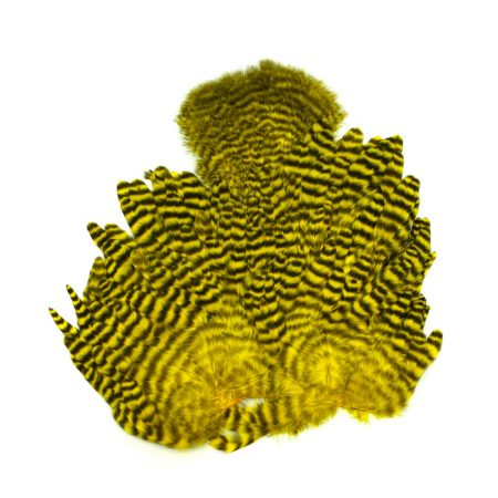 Whiting Rooster SH/C Grizzly Dyed Yellow