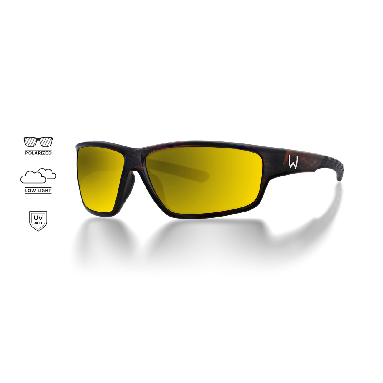 Alternative view of Westin W6 Sport 20 Matte Brown - Yellow