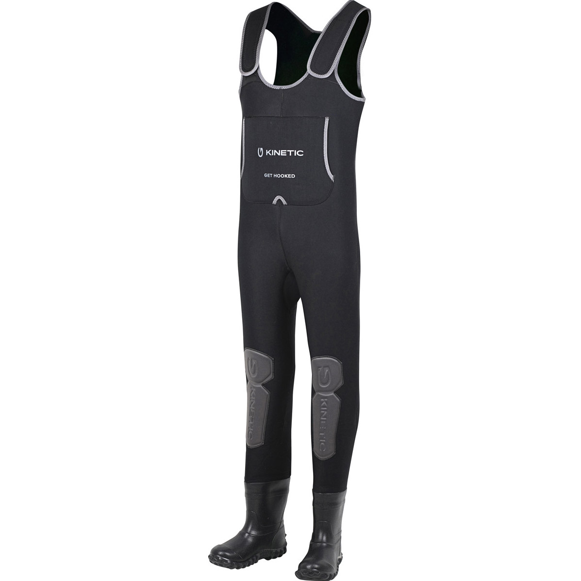 Kinetic Neobreeze Bootfoot Wader Black