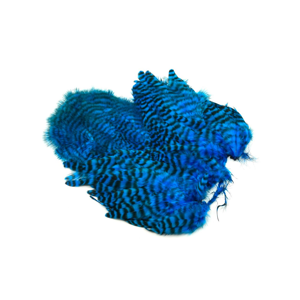 Alternative view of Whiting Rooster SH/C Grizzly Dyed Kingfisher Blue