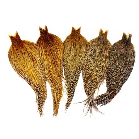 Whiting Heritage Hackle Cape Barred Ginger Variant