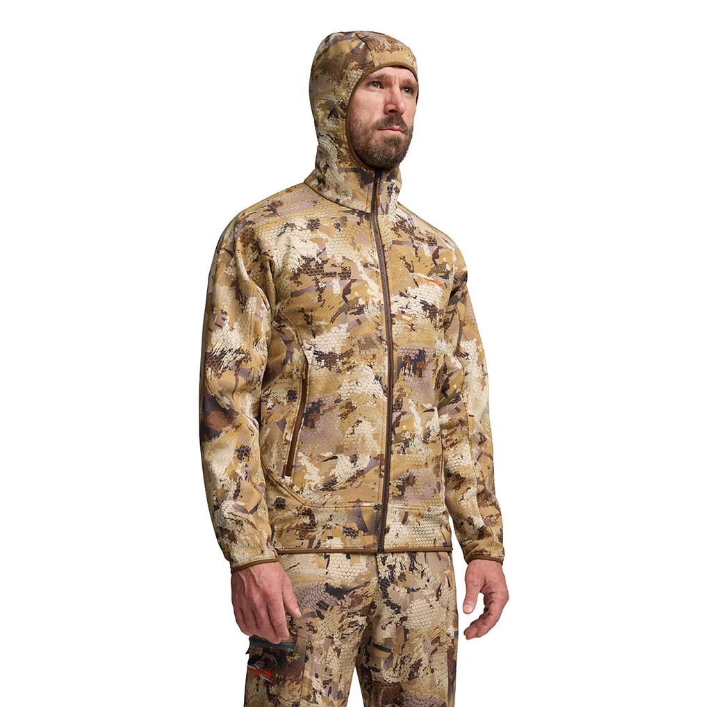 Sitka Alpha Fleece Hooded Jacket Optifade Marsh - Image 2