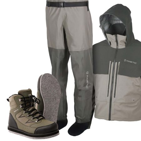 Alternative view of Kinetic X4 Stockingfoot vöðlupakki með jakka – Filtsóli