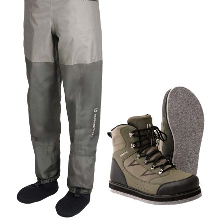 Alternative view of Kinetic X4 Waist Stockingfoot vöðlupakki – Filtsóli