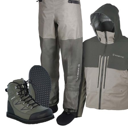 Alternative view of Kinetic X4 Waist Stockingfoot vöðlupakki með jakka – Gúmmísóli