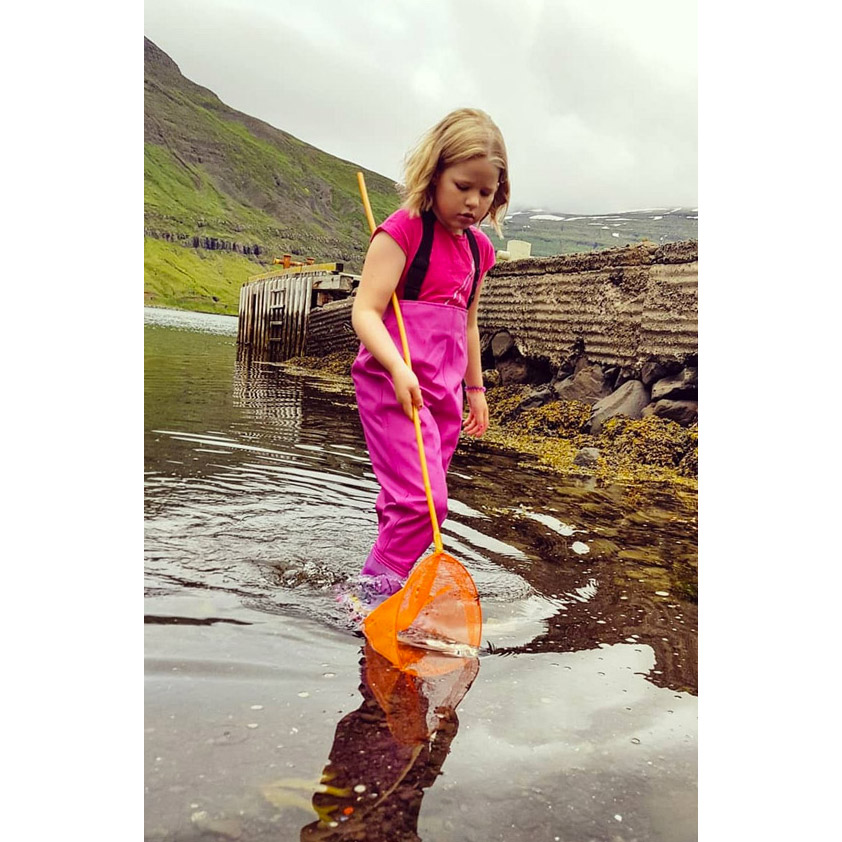 Barnavöðlur bleikar